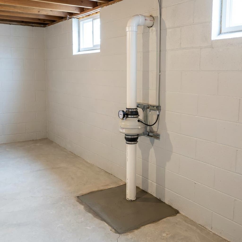 Radon mitigation systems